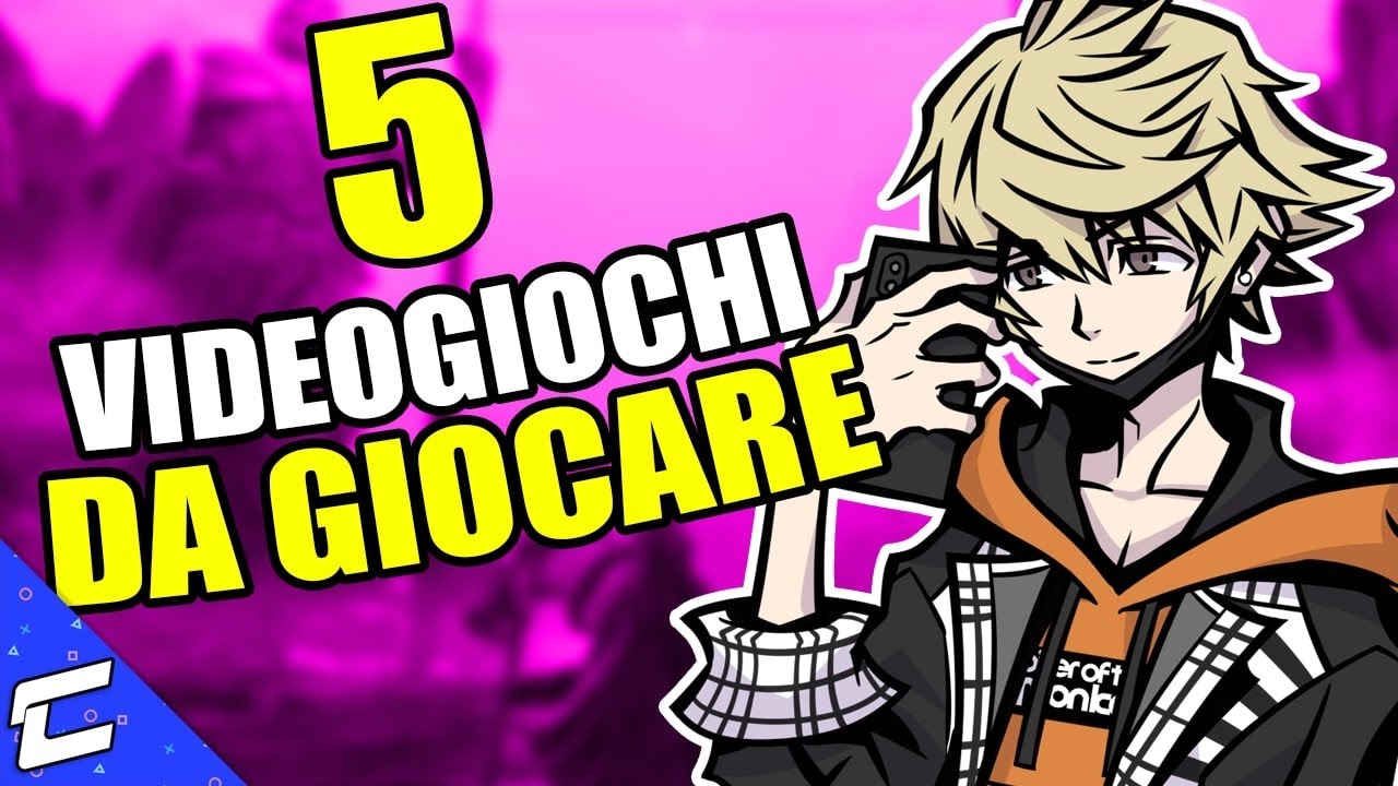 5 VIDEOGIOCHI CONSIGLIATI