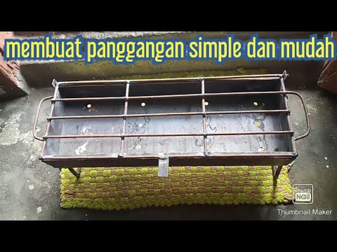 Membuat Panggangan atau bakaran Baja Ringan,. 