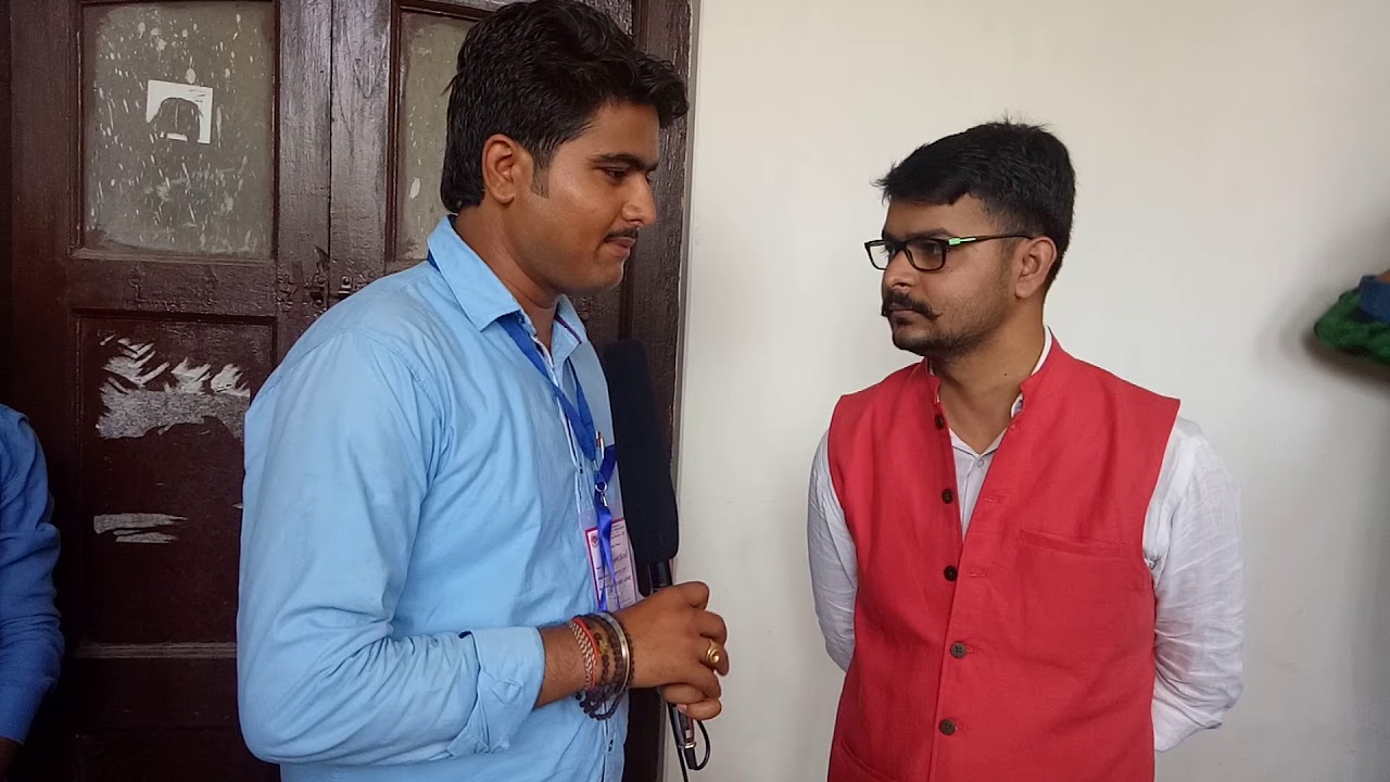 Short Interview Of Rohit Mishra (Ex president of university of allahabad)