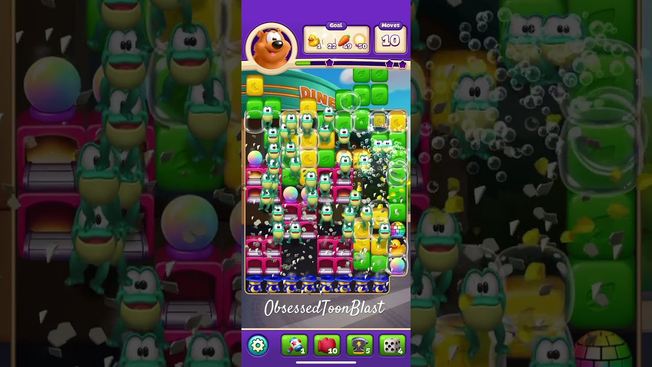 Toon Blast New Level 11050 Gameplay walkthrough to Champions League 