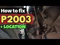 P2003 | P2003 Diesel Particulate Filter Efficiency Below Bank 2 | code p2003 | p2003 obd2