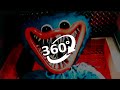 360° VR Huggy Wuggy in Real Life (Poppy Playtime 360 video)