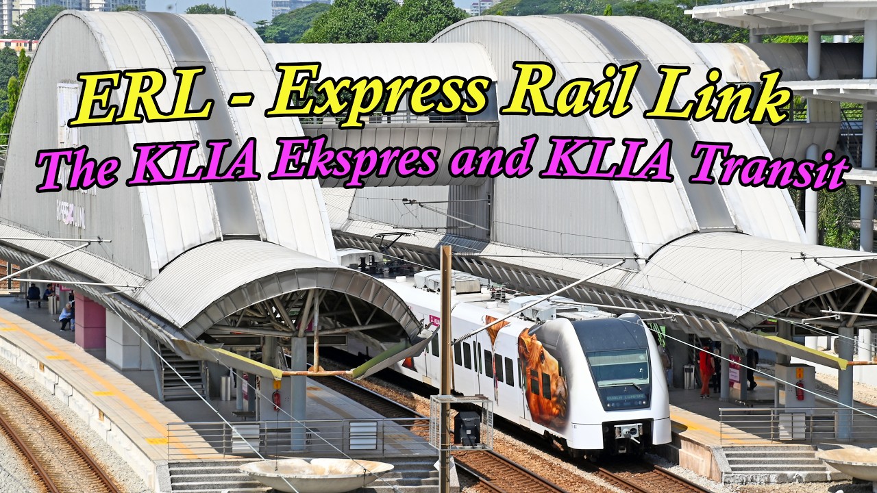 Erl R Train Express Rail Link (ERL) - The KLIA Ekspres and KLIA Transit - YouTube