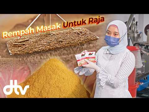 60 Tahun Dari Pondok Bocor Ke Kilang Rempah Bertaraf GMP Halal | Rempah Cap Bunga Ros