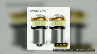 2x 10-48V 1156 BA15S P21W 2405 1157 P21/5W 2412 Bau15s BAY15D 2409 Car Bulb LED Lamp Reverse Brake T