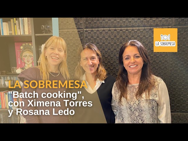Taller de Batch Cooking con Thermomix – Rosana Ledo