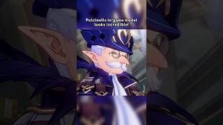First look at Pulcinella in-game model | Genshin Impact
