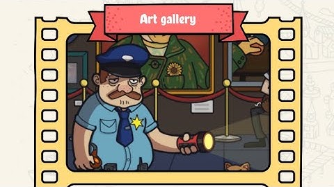 Find out level 24 Art gallery gameplay walkthrough solution