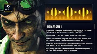 All Riddler Calls (A.r.g.u.s Tapes) - Suicide Squad Kill The Justice League