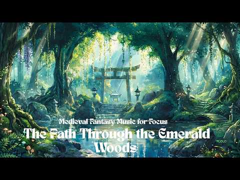 The Path Through the Emerald Woods | Medieval Fantasy Music for Focus and Relax