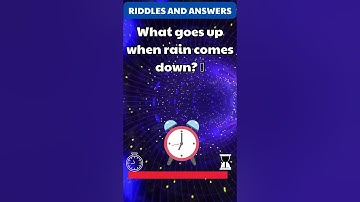What goes up when rain comes down? 🤔 Riddles and Answer #riddles