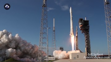 ULA Launches TDRS-M Satellite / REMOTE CAMERA VIEWS