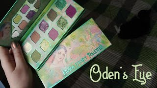 Oden&#39;s Eye: Flora Story Palette (свотчи и сравнения с Christmas Eve, Hela, Tammy Tanuka и др.)