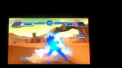 DBZ Infinite World Match: Goku (me) vs. Bardock (cpu)