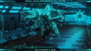 Astral SpaceX: Sculpture. Sci-Fi Concepts #astralspacex #scifi #sculpture #future #technology