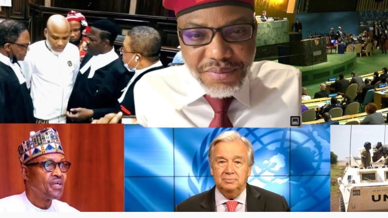 BREAKING, NIGERIA GOVT FINALLY BOW TO UN ORDER TO RELEASE NNAMDI KANU ...