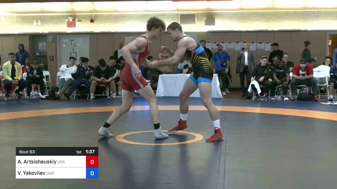 Adrian Artsisheuskiy vs Volodymyr Yakovliev: 2024 GR Bill Farrell Memorial: 82 KG Semifinal