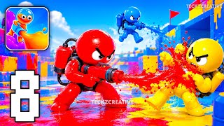 Dye Hard Gameplay Walkthrough Part 8 - Dominate the Color War (iOS, Android)