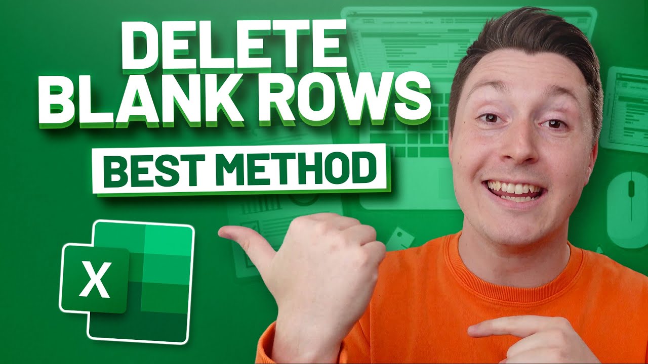 HOW TO DELETE BLANK ROWS WITHOUT LOSING DATA THE RIGHT WAY YouTube HOW TO DELETE BLANK ROWS WITHOUT LOSING DATA THE RIGHT WAY YouTube