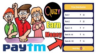 Earn money playing simple quiz with quizy app 2021|Question/answer dekar paisa kaise kamaye|Quiz win screenshot 5