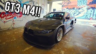 Painting A BMW GT3 M4 Full Carbon Fiber Kit