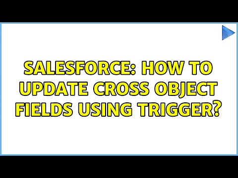 Salesforce: How to update cross object fields using trigger?