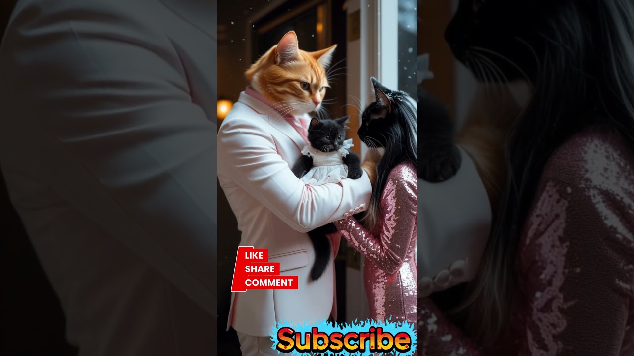 A Christmas miracle: How two cats saved a lonely kitten 