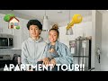 Our first apartment tour at 18 years old! (Modern) 🔑🏡🤍