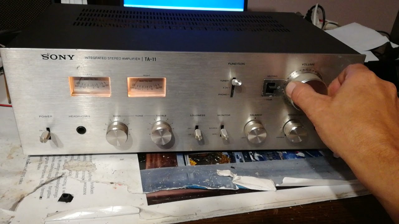 Sony TA-11 - YouTube