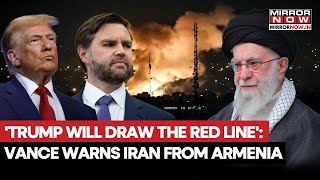 Trump To Draw Red Line For Iran Negotiations? JD Vance Warns Tehran From Armenia Amid Tensions