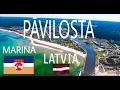 Pāvilosta Marina / LATVIA /WITH DRONE PHANTOM 4 / 4K