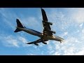 Посадка Boeing 747-400F Nippon Cargo Airlines в Шереметьево