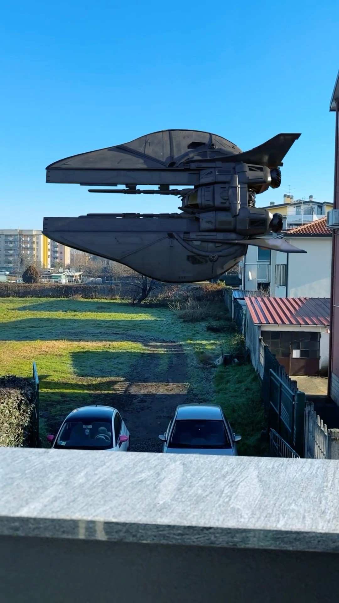 UFOs from New Jersey to Italy ?  ? #vfx #visualeffects #cgi #3d