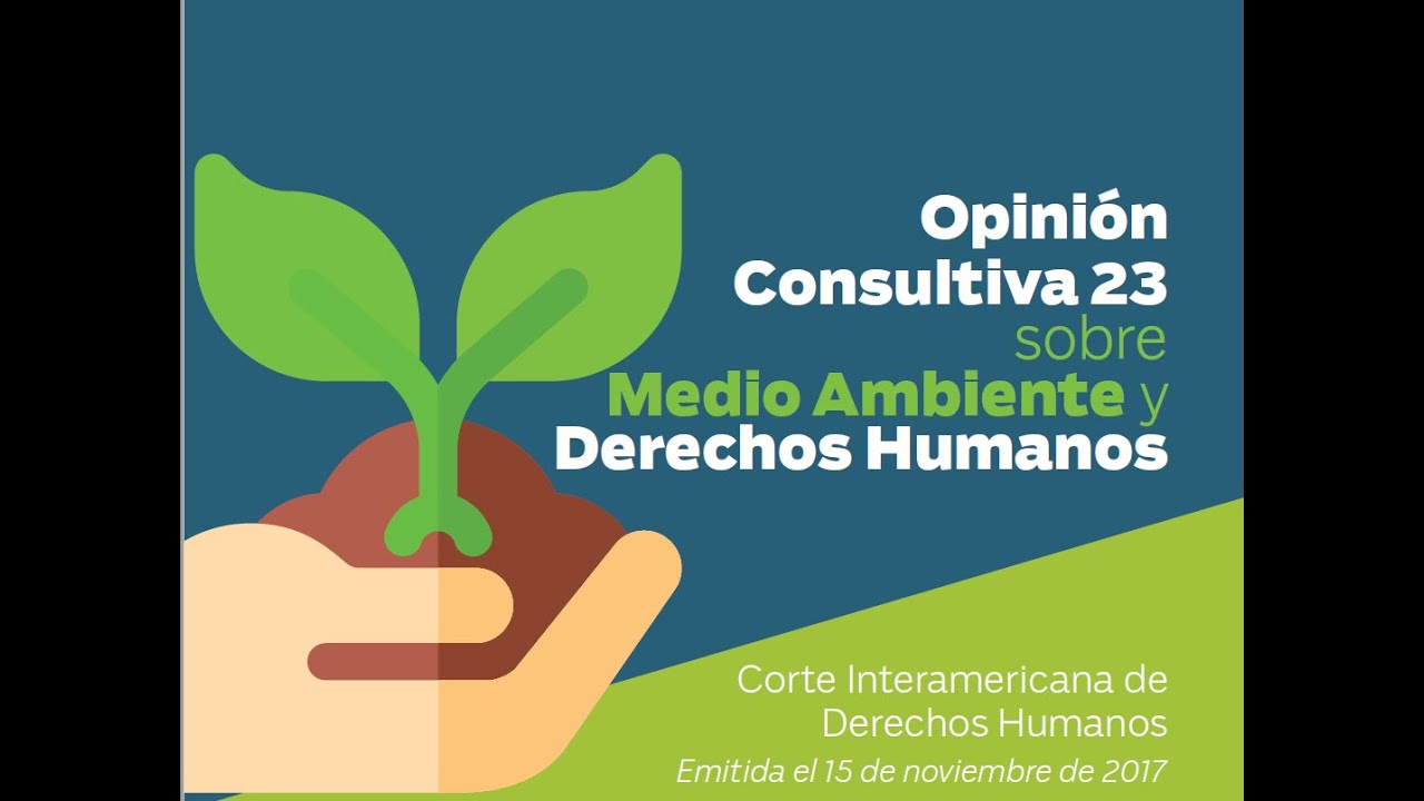 Unidad III. Derecho Internacional. Ambiental. OC-23/17 sobre ‘‘Medio