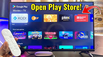 How to Open Google Play Store on Google TV Streamer 4k! [Find] 