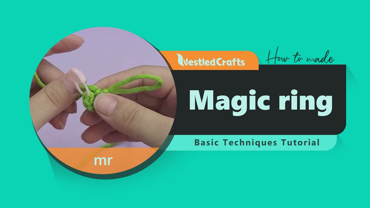 Basic Tutorial Magic Ring (MR) - YouTube