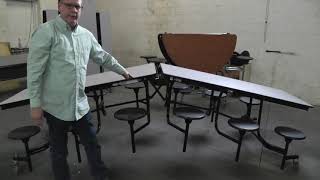 Famous NPS Folding Table MTS12 Operational Demo Net Worth