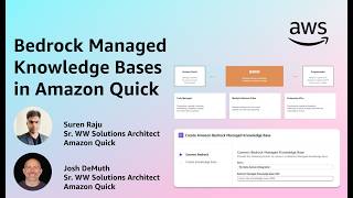 Using Bedrock Managed Knowledge Bases in Amazon Quick