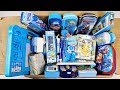 Latest BLUE Stationery🥰PencilBox, Geometry, 2 in 1 Board, Pouch, Lunchbox, Piggybank, Sharpener, Pe