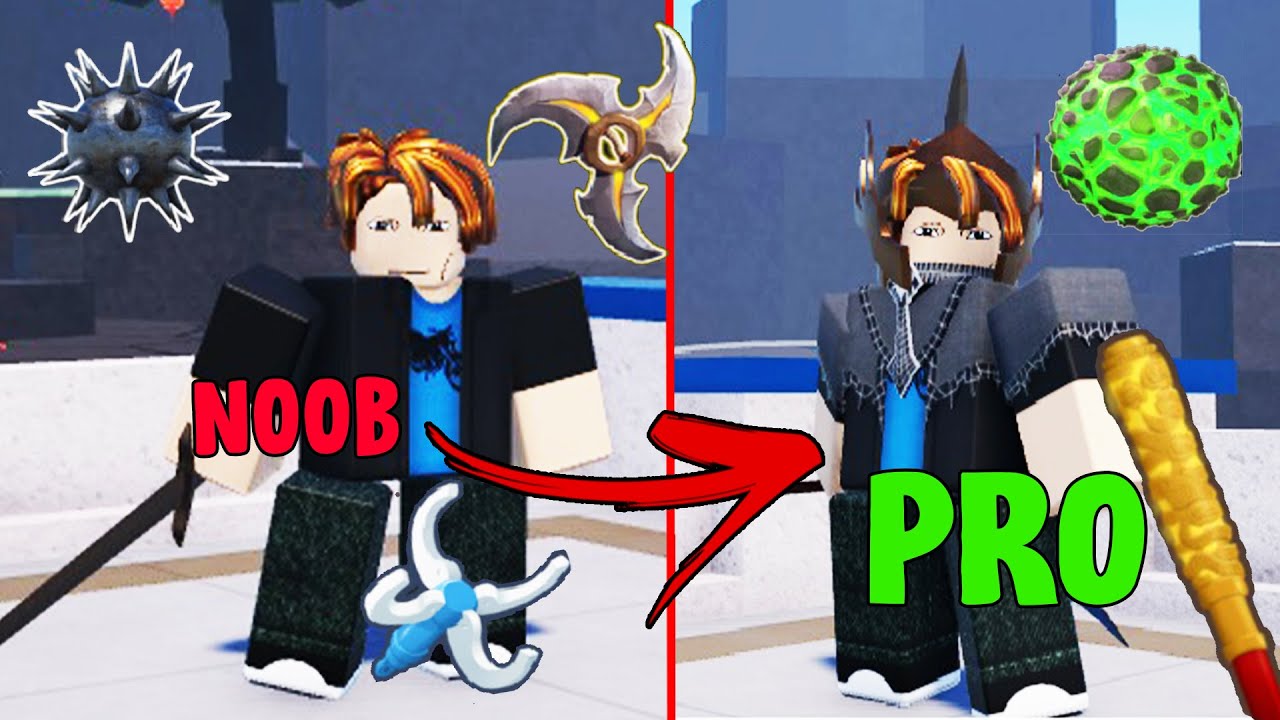 Aku Mulai Dari Noob Sampai Menjadi Pro di Game Roblox Duel Warriors