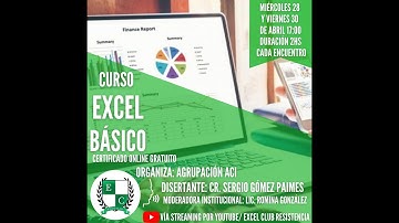 CURSO EXCEL BÁSICO  (Criminalística UNNE) - CLASE 2