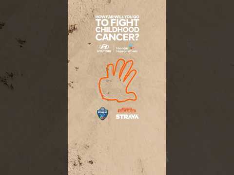 Get moving for good! Join the Miles for the Warriors challenge on @stravainc #HyundaiHopeOnWheels