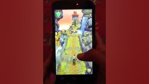 Temple run 2 on micromax Canvas HD A116