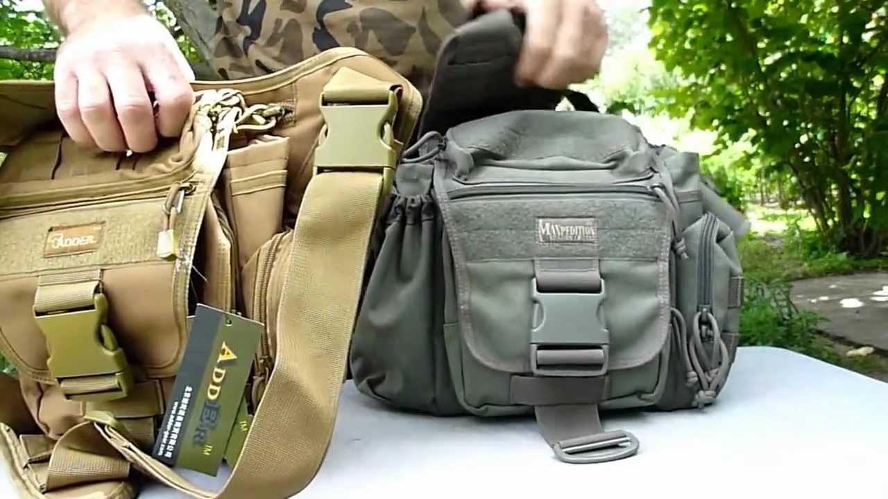 Adder Versipack vs Maxpedition Jumbo