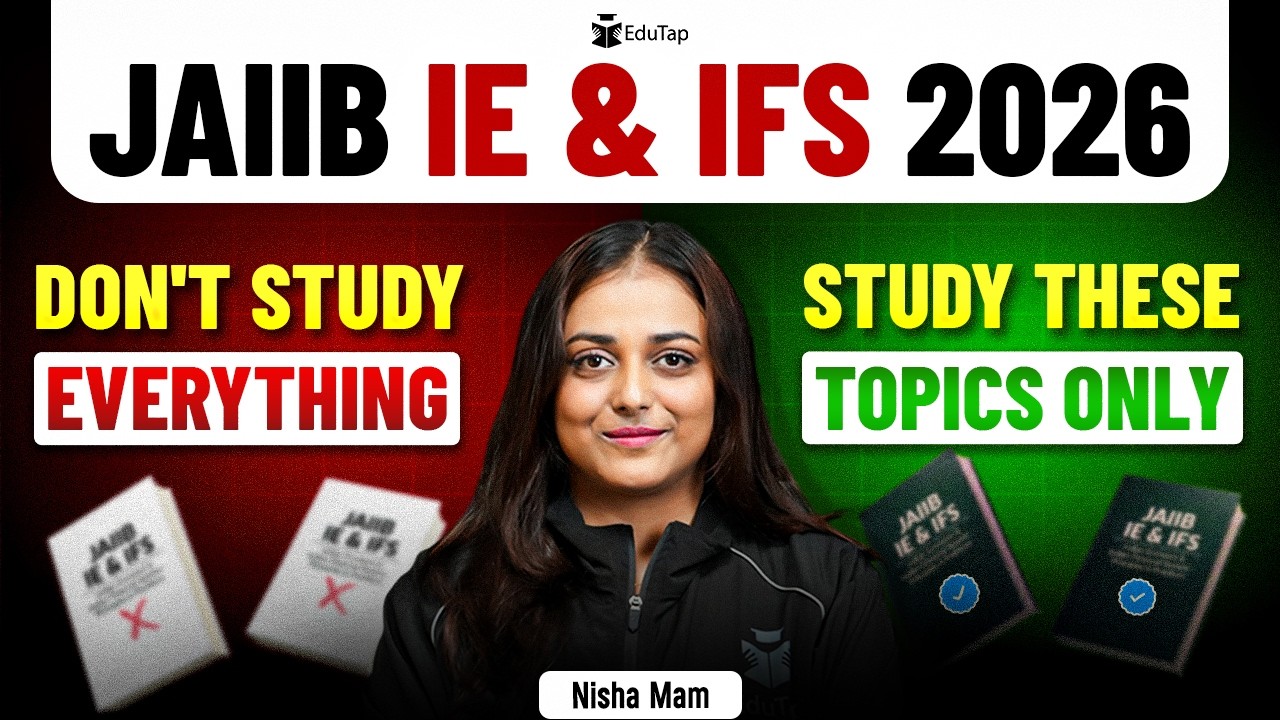 JAIIB IE And IFS Important Topics for May 2026 | Module-Wise High-Weightage Areas