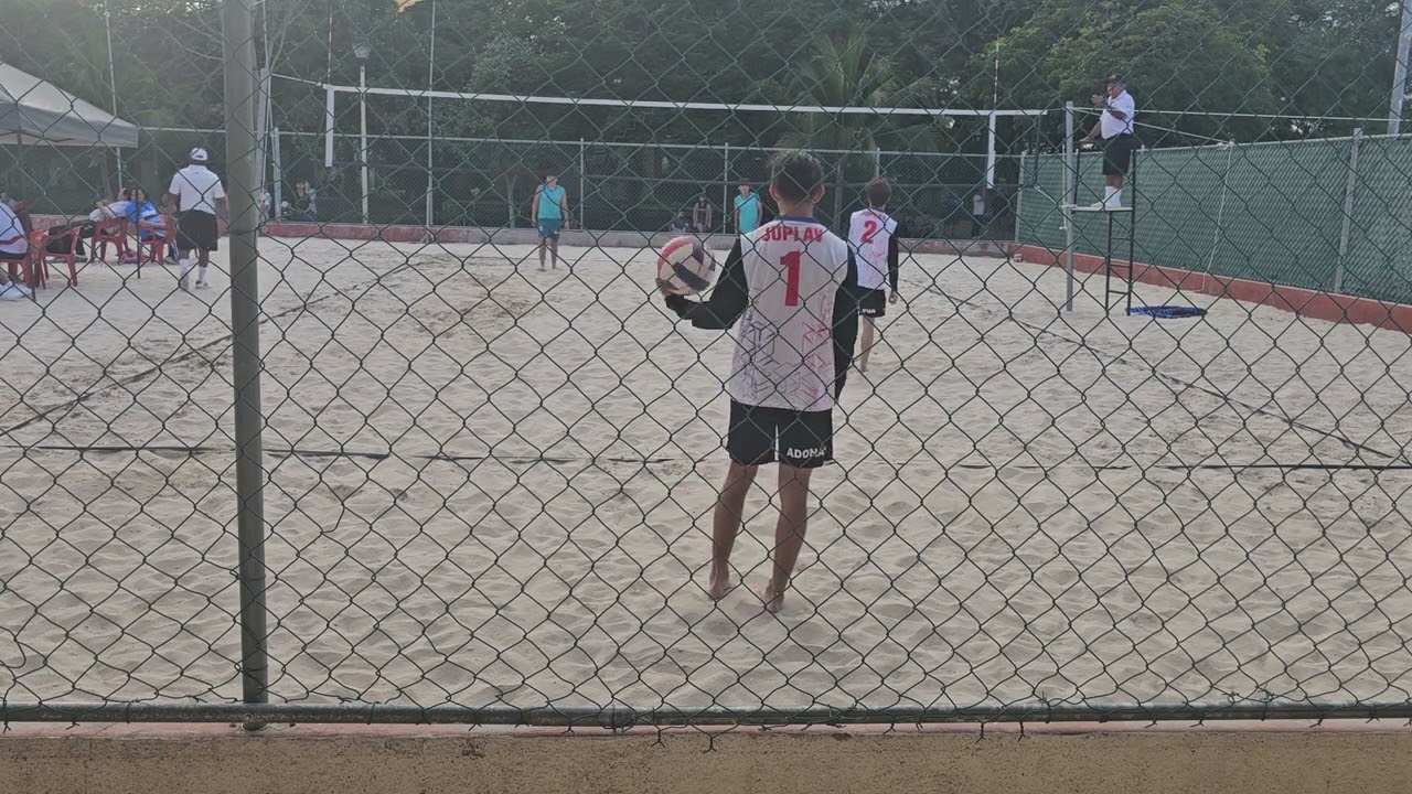 Estatal Playa 2026: Monarcas Negro vs Juplav Cat. 2007-2008 Varonil 