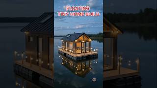 Most Satisfying Floating Tiny House ASMR Build (Time-lapse) 🚤