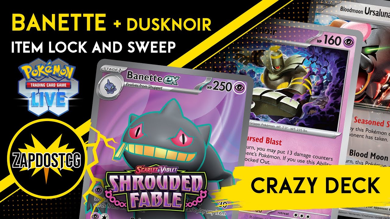 Henry Brand's Banette ex Dusknoir Deck From Worlds Is INSANE (Pokemon TCG) Henry Brand's Banette ex Dusknoir Deck From Worlds Is INSANE (Pokemon TCG)