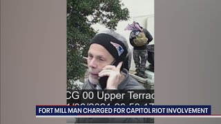 Fort Mill man faces multiple charges for Jan. 6 Capitol Riot involvement