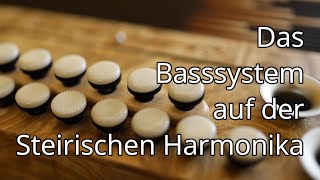 Steirische Harmonika: Erklärung des Basssystems 15 od. 16 Tasten oder mehr, Moll auf Zug oder Druck?
